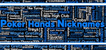 Apodos de cartas de poker