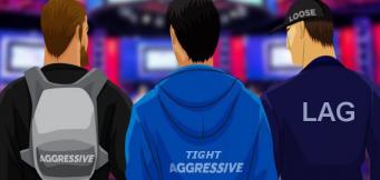 El jugador de poker Loose Agressive o LAG