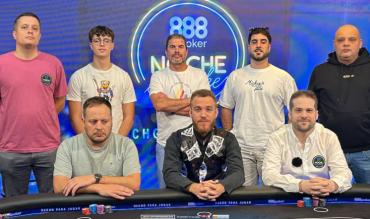 Diego Gómez ganador de Noche de Poker 9